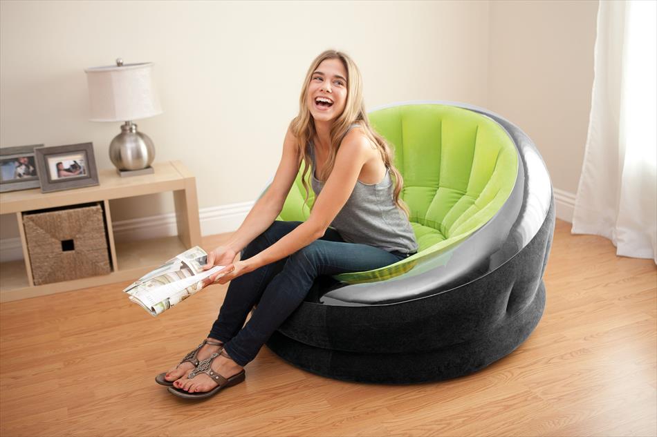 Intex Loungestoel Empire   Groen