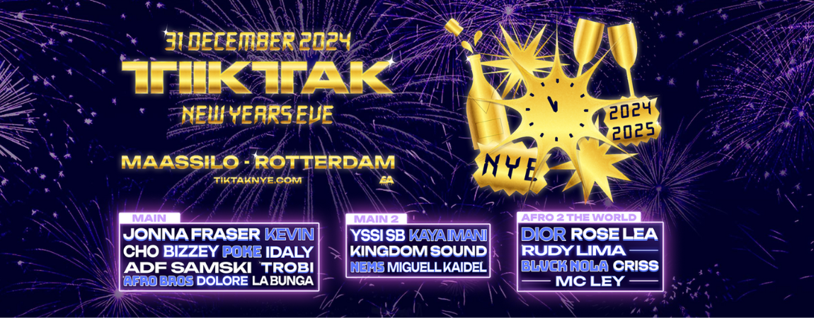 TIKTAK NYE Rotterdam